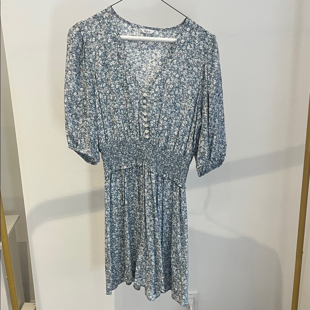 Rails Blue Floral Dress